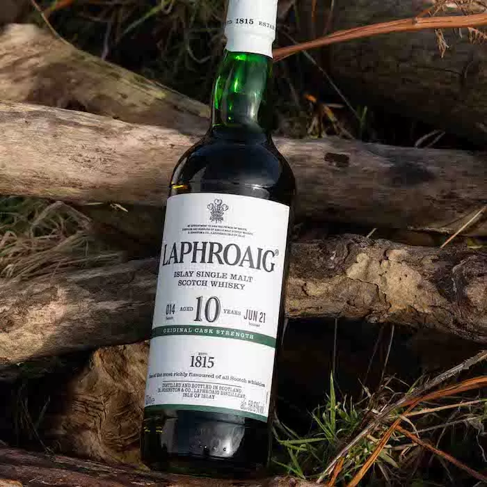 Laphroaig 10 Year Old Cask Strength Single Malt Scotch Whisky