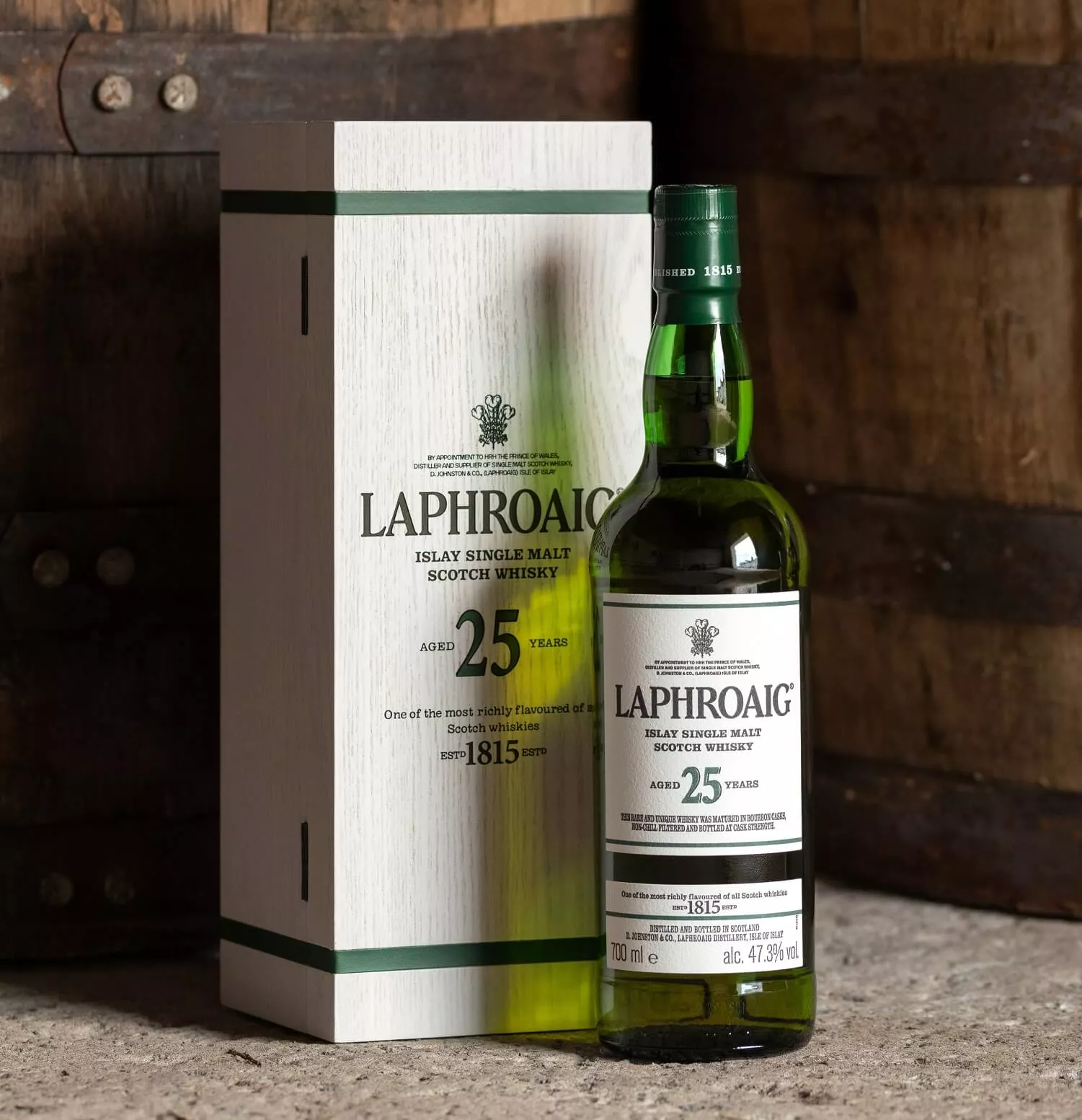 Laphroaig 25 Year Old Cask Strength |2023 Whisky |Laphroaig